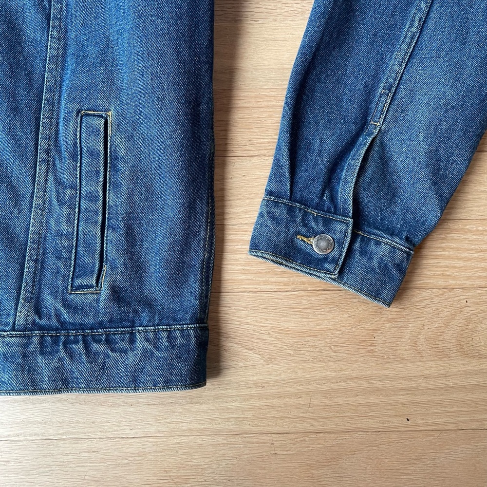 WRANGLER Demim Work Jacket Size XL Tall - Picture 4 of 13